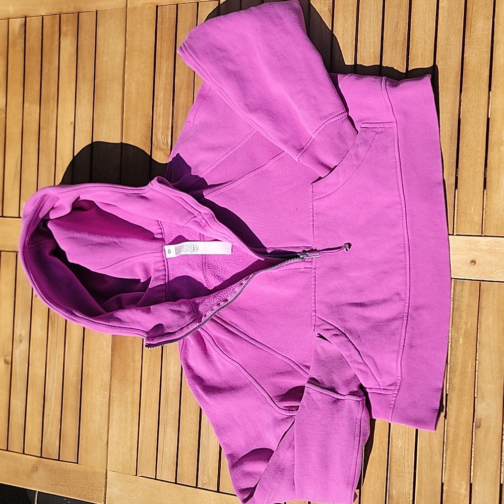 Lululemon Scuba Oversized 1/2 Zip Hoodie - Pink - Size XS